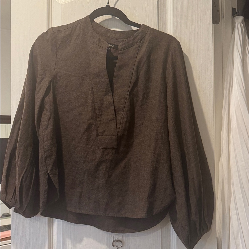 Madewell Brown Top